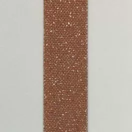 .75" Glitter Bias Binding in Coral