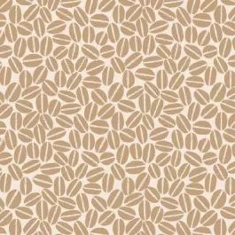 Coffee Is The Answer Coffee Beans in Cream