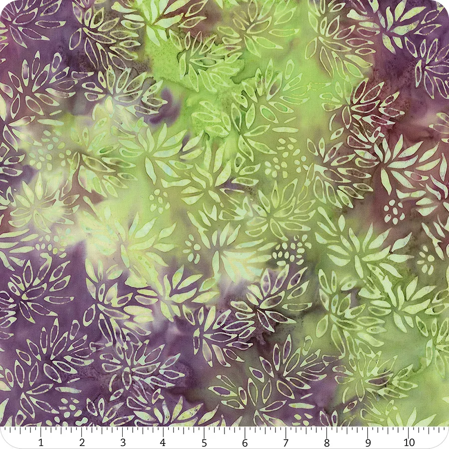 Meadow Hues Batiks Multi Medium Floral YardageSKU# 122427850
